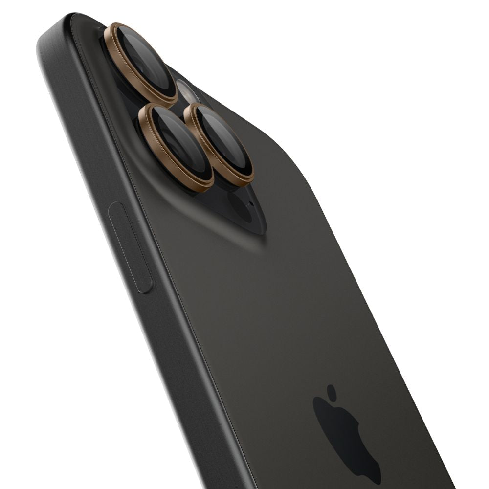 Spigen Optik Pro EZ FIT kameros apsauga 2 vnt. iPhone 16 Pro/Pro Max – ruda