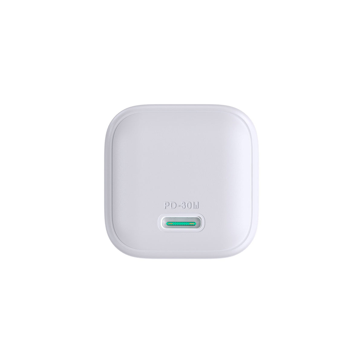 Joyroom JR-TCG15 Mini 30W GaN USB-C sieninis įkroviklis - baltas