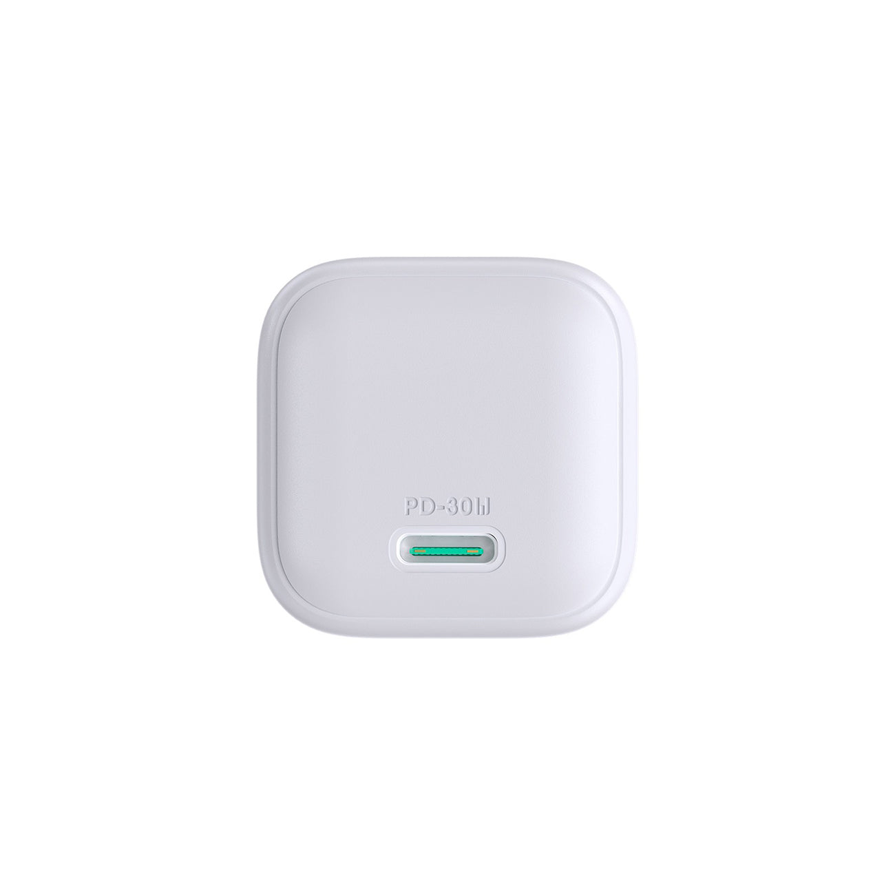 Joyroom JR-TCG15 Mini 30W GaN USB-C sieninis įkroviklis - baltas