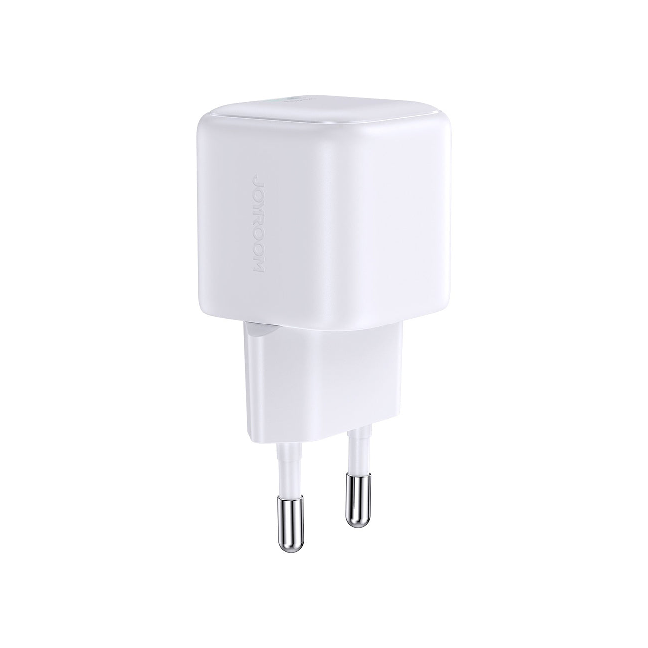 Joyroom JR-TCG15 Mini 30W GaN USB-C sieninis įkroviklis - baltas