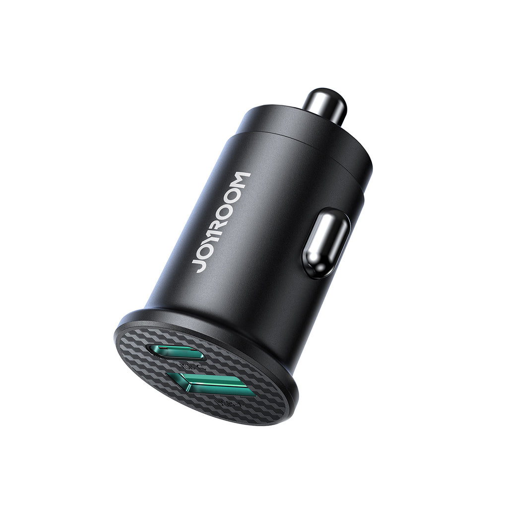 Joyroom JR-CCN16 Mini 15W automobilinis įkroviklis - juodas