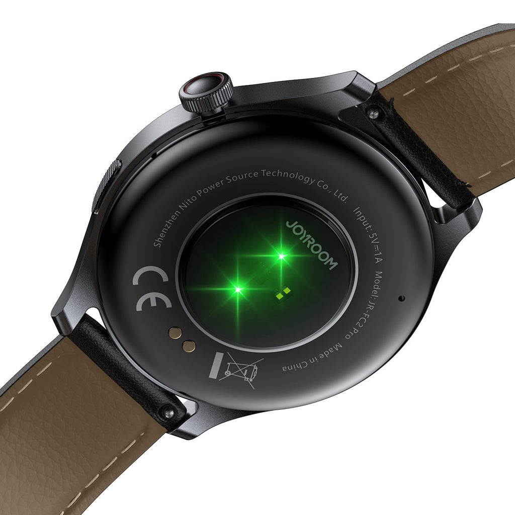 Joyroom Classic Series JR-FC2 Pro išmanusis laikrodis su skambučių atsiliepimo funkcija - tamsiai pilkas -- Joyroom...