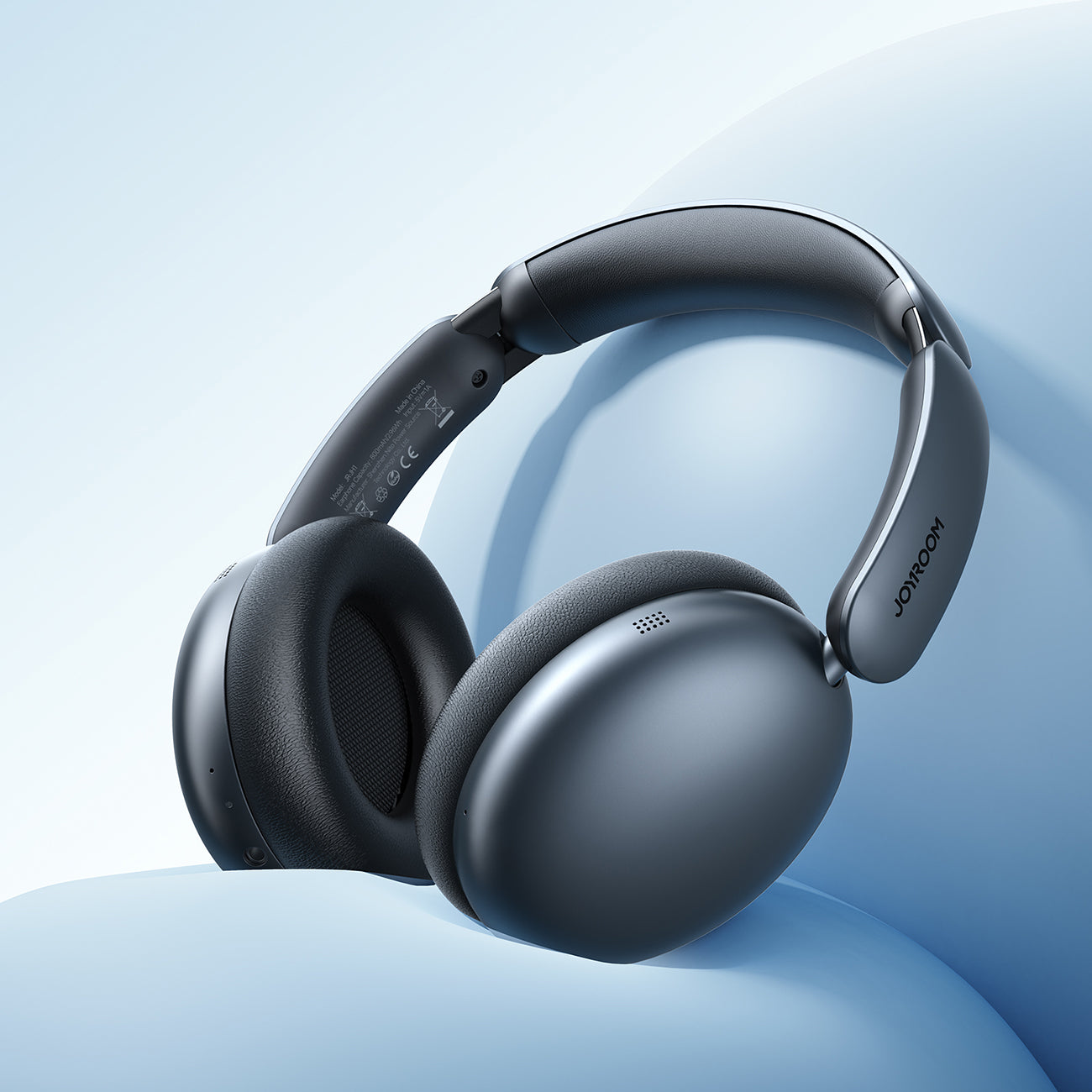 Joyroom J-Head serijos JR-JH1 belaidės ausinės su ANC Bluetooth - juodos