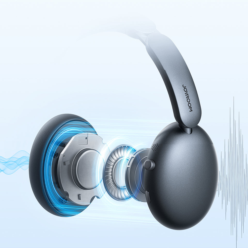 Joyroom J-Head serijos JR-JH1 belaidės ausinės su ANC Bluetooth - juodos
