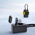 Joyroom išorinė baterija JR-W13 5000mAh belaidė Apple Watch + USB-C ir Lightning - juoda