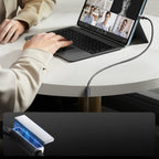 Joyroom S-A50 Unlimited Series 3A USB-A - Lightning laidas su magnetiniu organizatoriumi 1.2m - pilkas