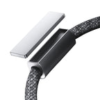 Joyroom S-A50 Unlimited Series 3A USB-A - USB-C laidas su magnetiniu organizatoriumi 1.2m - pilkas