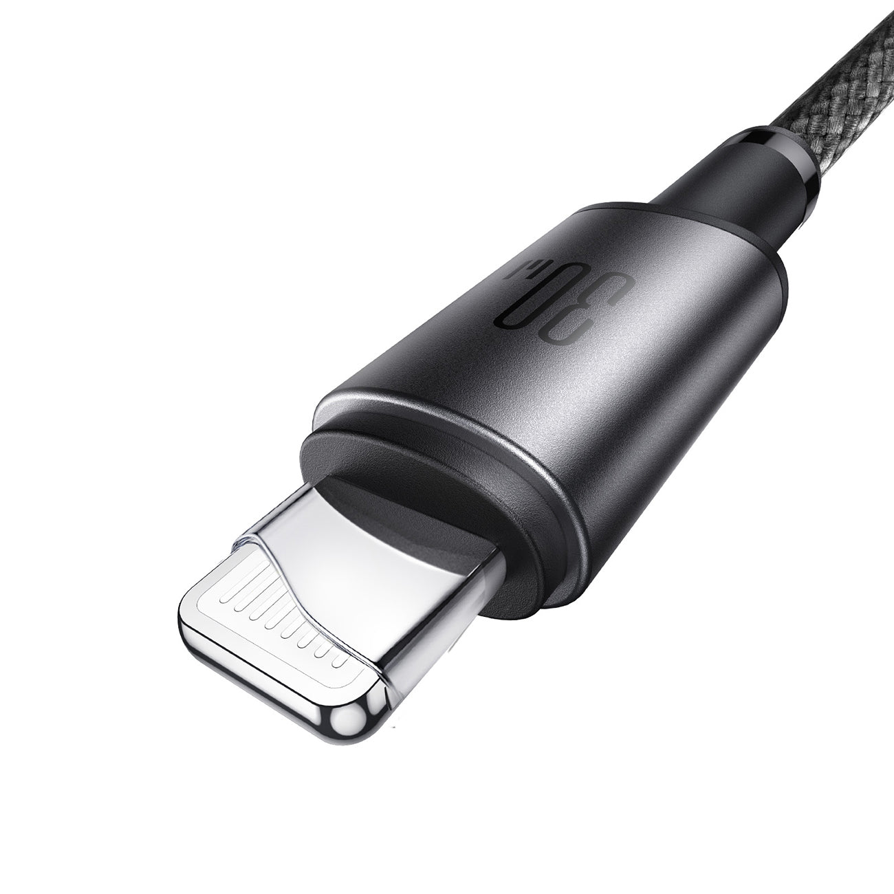 Joyroom S-A50 Unlimited Series 30W USB-C - Lightning laidas su magnetiniu organizatoriumi 1.2m - pilkas