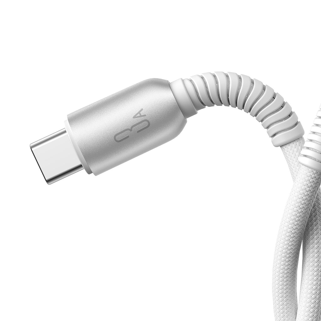 Joyroom S-A51 Cutting-Edge Series 3A USB-A - USB-C laidas 1.2m - šviesiai pilkas
