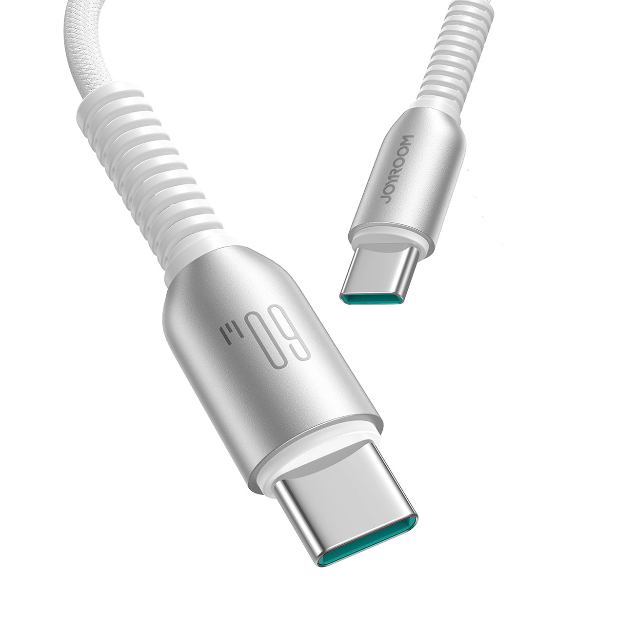 Joyroom S-A51 Cutting-Edge Series 60W USB-C - USB-C laidas 1.2m - šviesiai pilkas