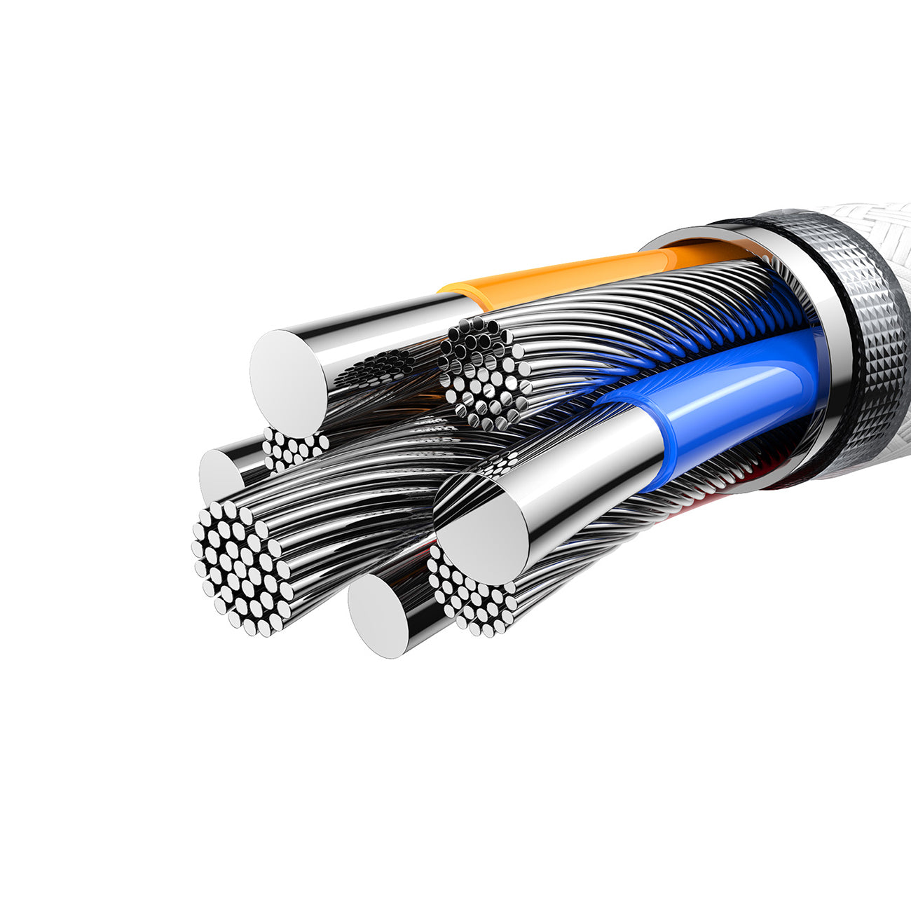 Joyroom S-A51 Cutting-Edge Series 60W USB-C - USB-C laidas 1.2m - šviesiai pilkas