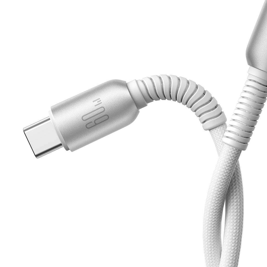 Joyroom S-A51 Cutting-Edge Series 60W USB-C - USB-C laidas 1.2m - šviesiai pilkas