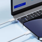 Joyroom S-A45 Ben Series 30W laidas (USB-C - Lightning) pintas 1m - baltas