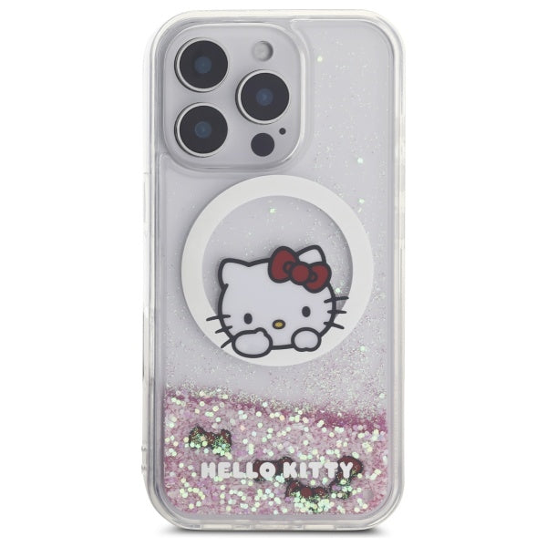 Hello Kitty MagSafe dėklas iPhone 16 Pro – baltas