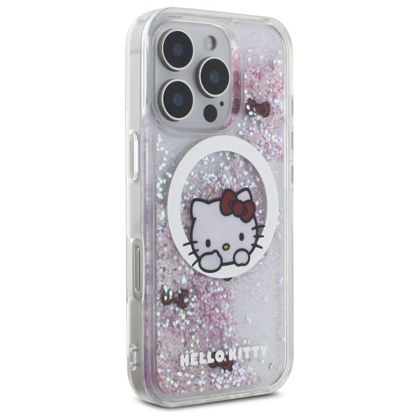 Hello Kitty MagSafe dėklas iPhone 16 Pro – baltas