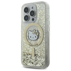 Hello Kitty MagSafe dėklas iPhone 16 Pro Max – auksinis