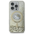 Hello Kitty MagSafe dėklas iPhone 16 Pro Max – auksinis