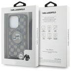 Karl Lagerfeld MagSafe dėklas iPhone 16 Pro – juodas