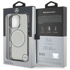 Mercedes-Benz MagSafe dėklas iPhone 16 Pro Max – skaidrus