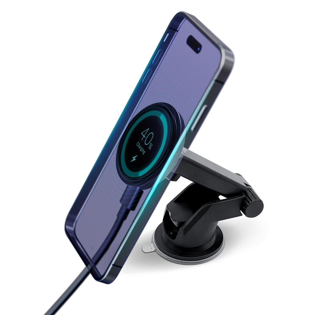 3mk Car MagCharger automobilinis laikiklis priekiniam stiklui ir prietaisų skydeliui