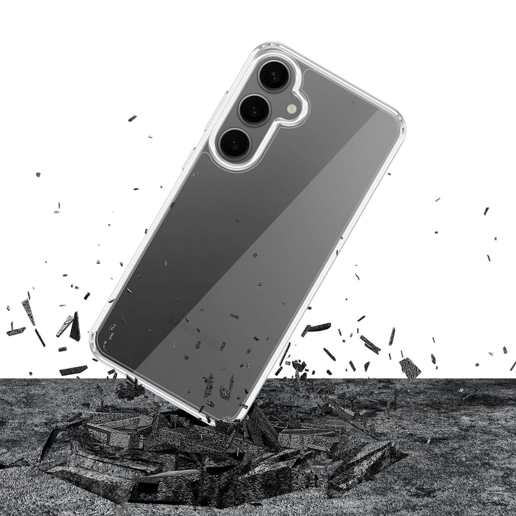 3mk šarvų dėklas, skirtas Samsung Galaxy S25+ – skaidrus