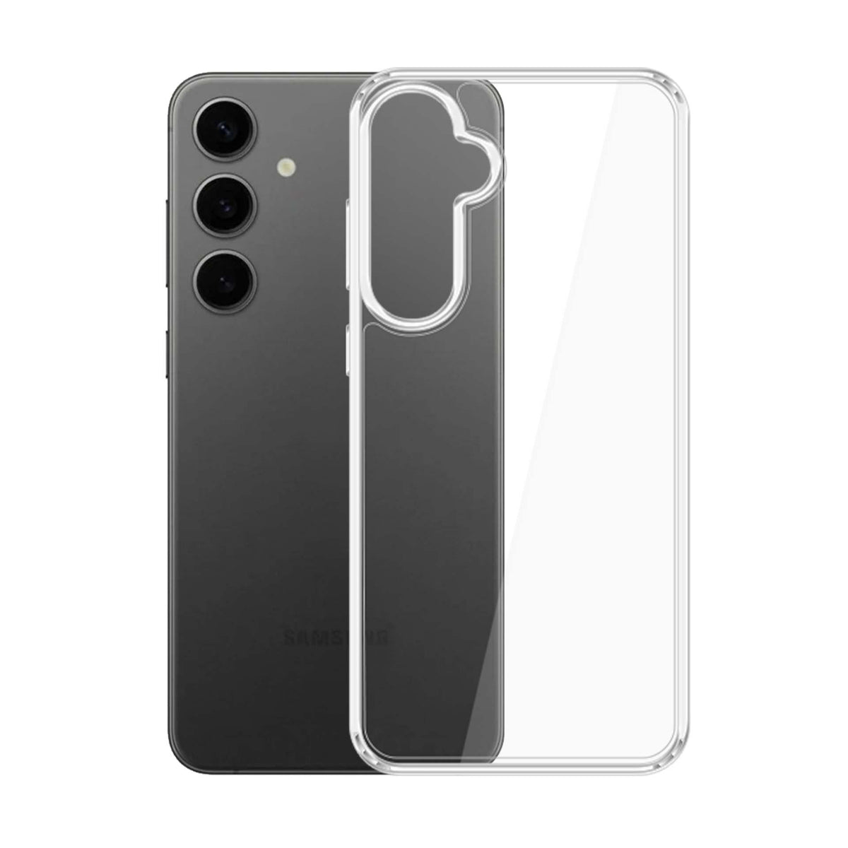 3mk šarvų dėklas, skirtas Samsung Galaxy S25+ – skaidrus