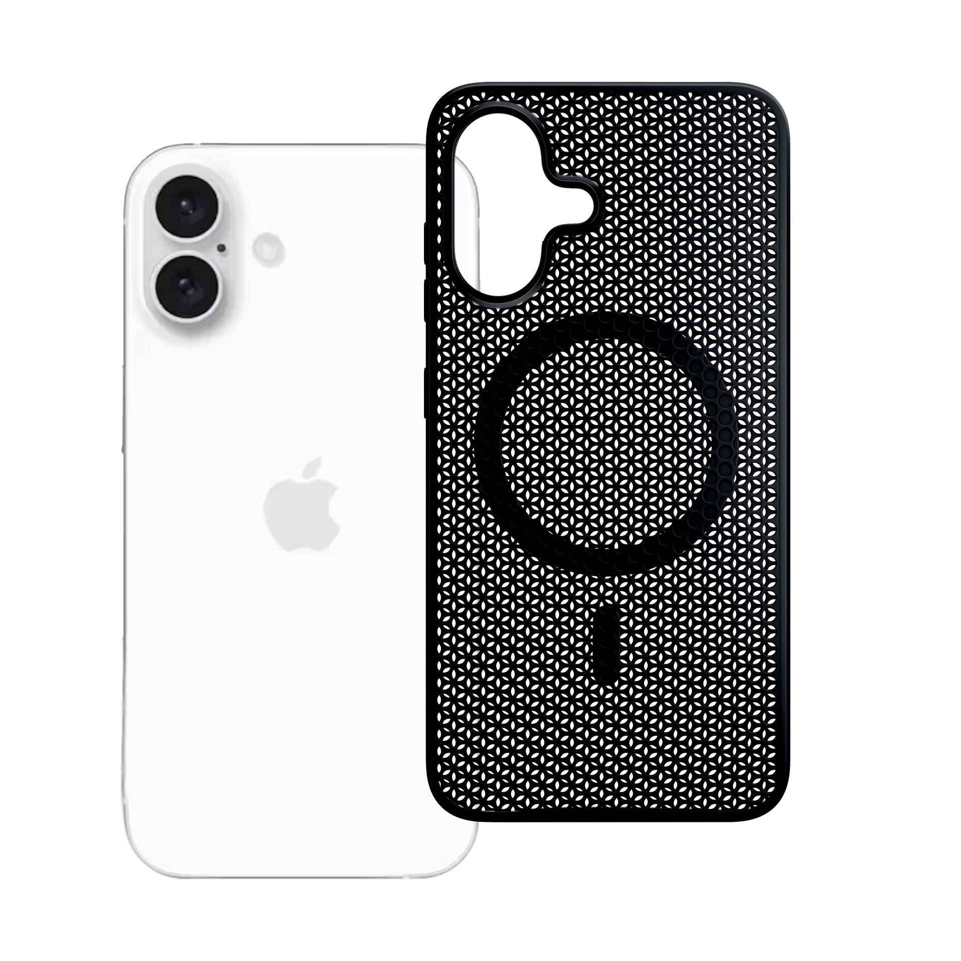 3mk COOLing MagCase, skirtas Apple iPhone 16 Plus - juodas