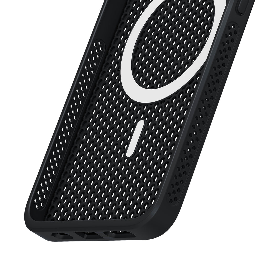 3mk COOLing MagCase, skirtas Apple iPhone 16 Plus - juodas