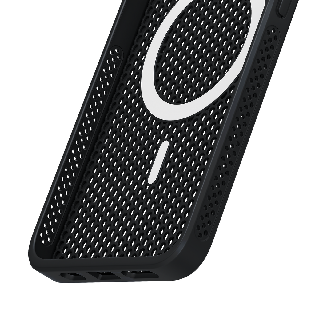 3mk COOLing MagCase, skirtas Samsung Galaxy S24+ - juodas