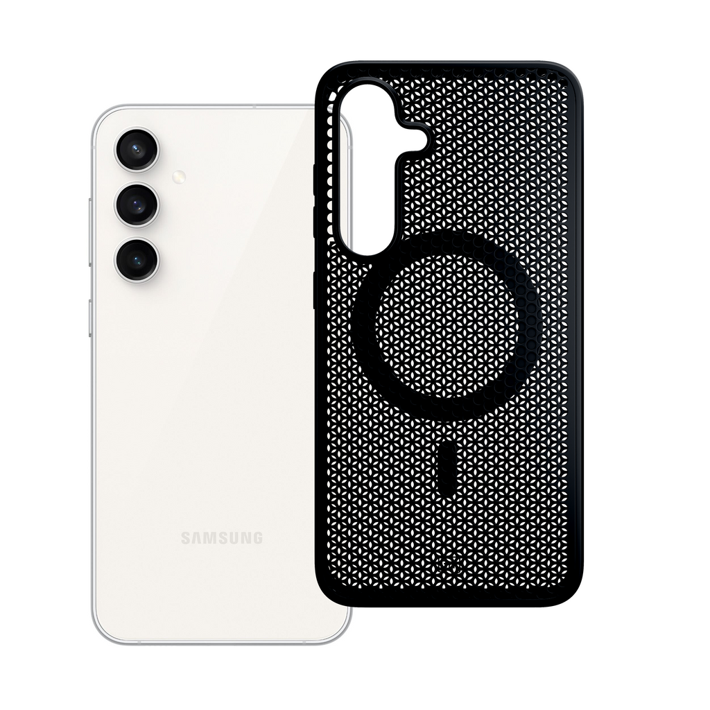 3mk COOLing MagCase, skirtas Samsung Galaxy S24+ - juodas