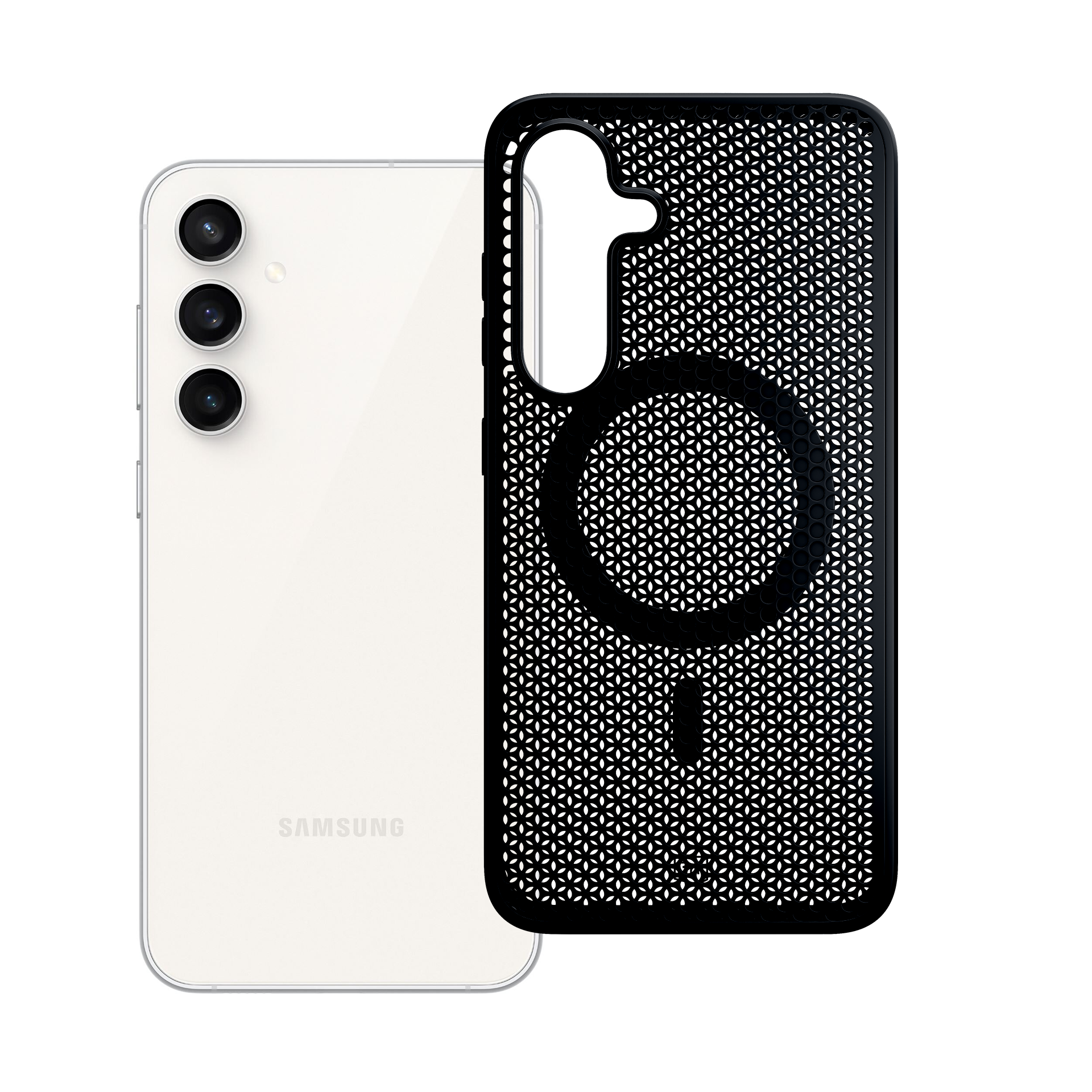 3mk COOLing MagCase, skirtas Samsung Galaxy S24+ - juodas
