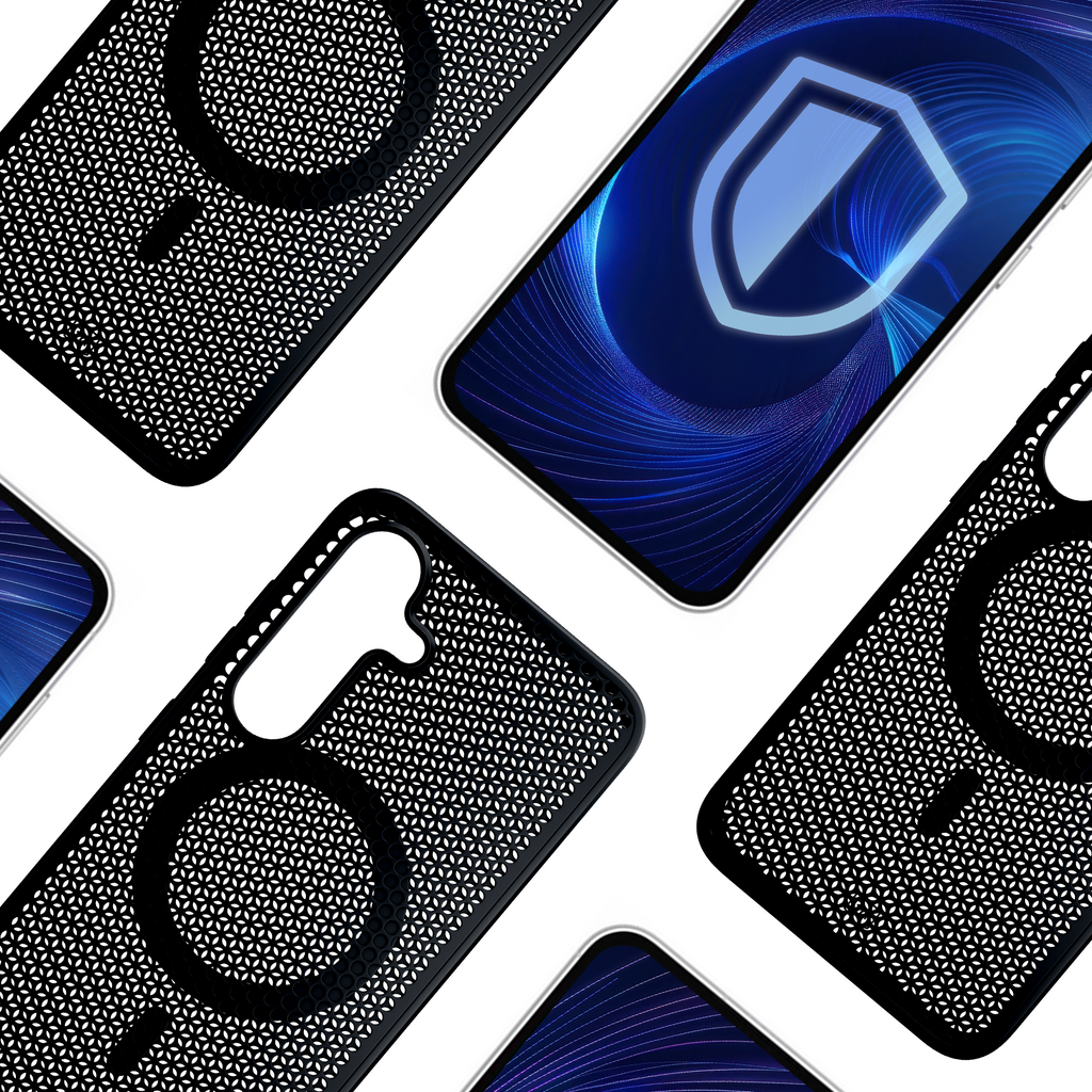 3mk COOLing MagCase, skirtas Samsung Galaxy S24+ - juodas