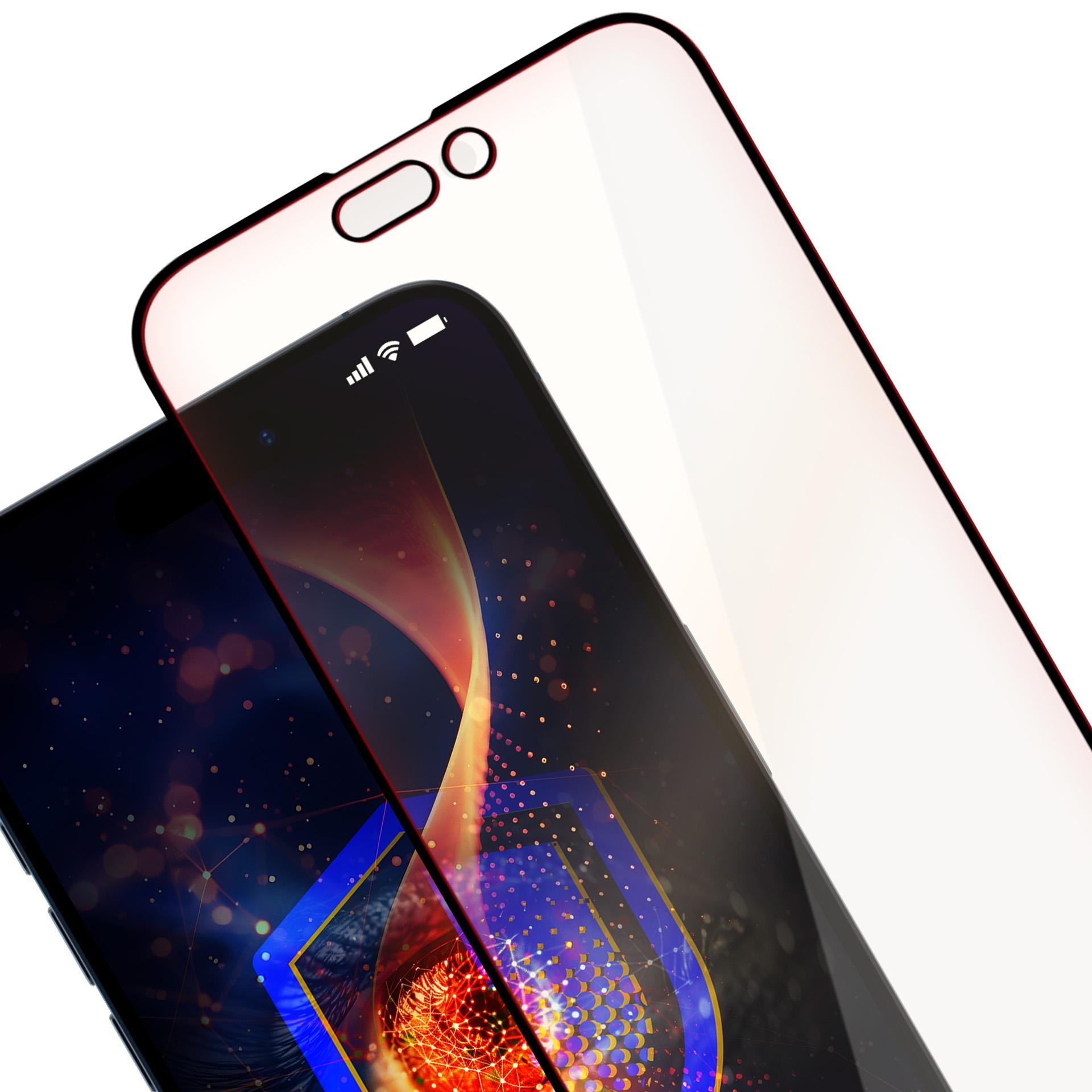 Grūdinto stiklo 3mk akių priežiūros priemonė, skirta Apple iPhone 15 Pro Max
