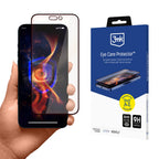 Grūdinto stiklo 3mk akių priežiūros priemonė, skirta Apple iPhone 15/16