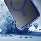 3mk Frosty MagCase mėlynas dėklas, skirtas Apple iPhone 15 Pro Max – mėlynas