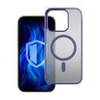 3mk Frosty MagCase Purpurinis dėklas, skirtas Apple iPhone 13 Pro Max – violetinis
