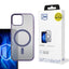 3mk Frosty MagCase Purpurinis dėklas, skirtas Apple iPhone 15 – violetinis