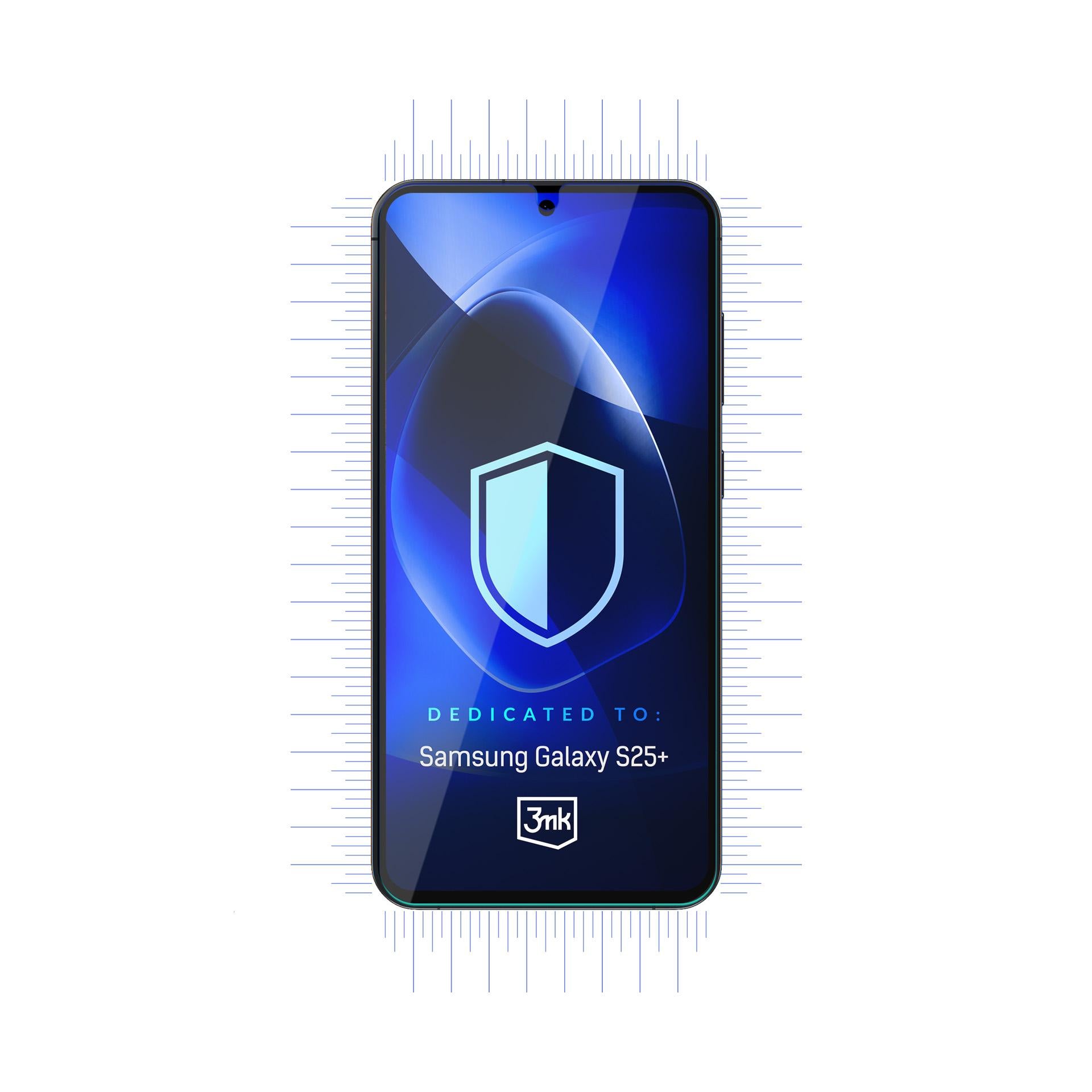 Hibridinis stiklas 3mk FlexibleGlass, skirtas Samsung Galaxy S25+