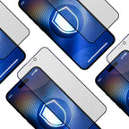 Grūdintas stiklas 3mk Hardglass Matt Max Privatumas, skirtas Apple iPhone 15/16 -- iPhone 15