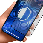 Grūdintas stiklas 3mk Hardglass Matt Max Privatumas, skirtas Apple iPhone 15/16 -- iPhone 15