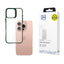 3mk Satin Armor Case+ Green, skirtas Apple iPhone 16 Pro - skaidrus