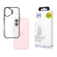 3mk Satin Armor Case+ Purple, skirtas Apple iPhone 16 - skaidrus