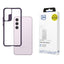 3mk Satin Armor Case+ Purple, skirtas Samsung Galaxy S24 – skaidrus