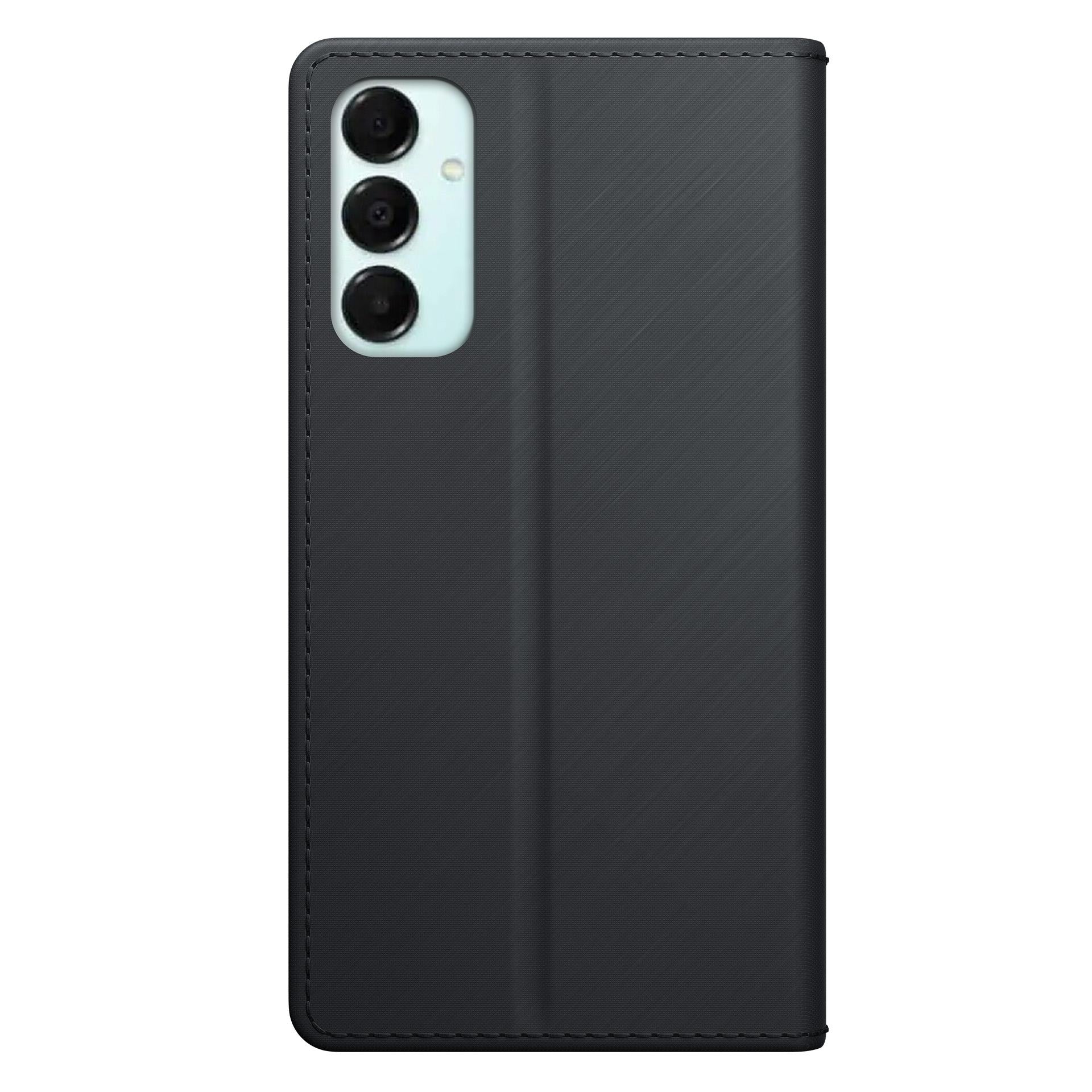 3mk piniginės dėklas, skirtas Samsung Galaxy A16 – juodas -- Samsung Galaxy A16