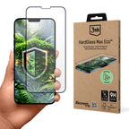 Grūdintas stiklas 3mk HardGlass Max Eco, skirtas Apple iPhone 13/13 Pro/14