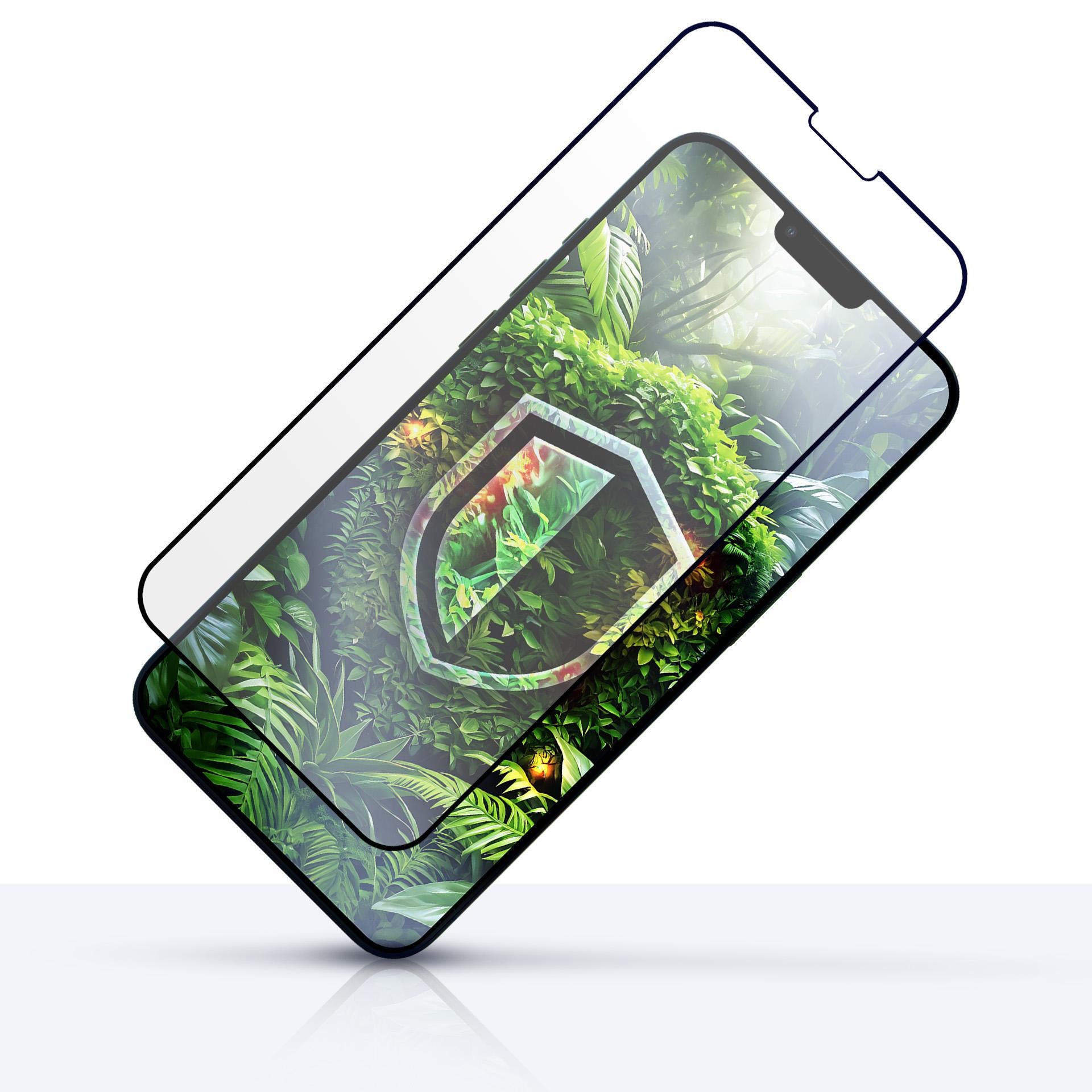 Grūdintas stiklas 3mk HardGlass Max Eco, skirtas Apple iPhone 13/13 Pro/14