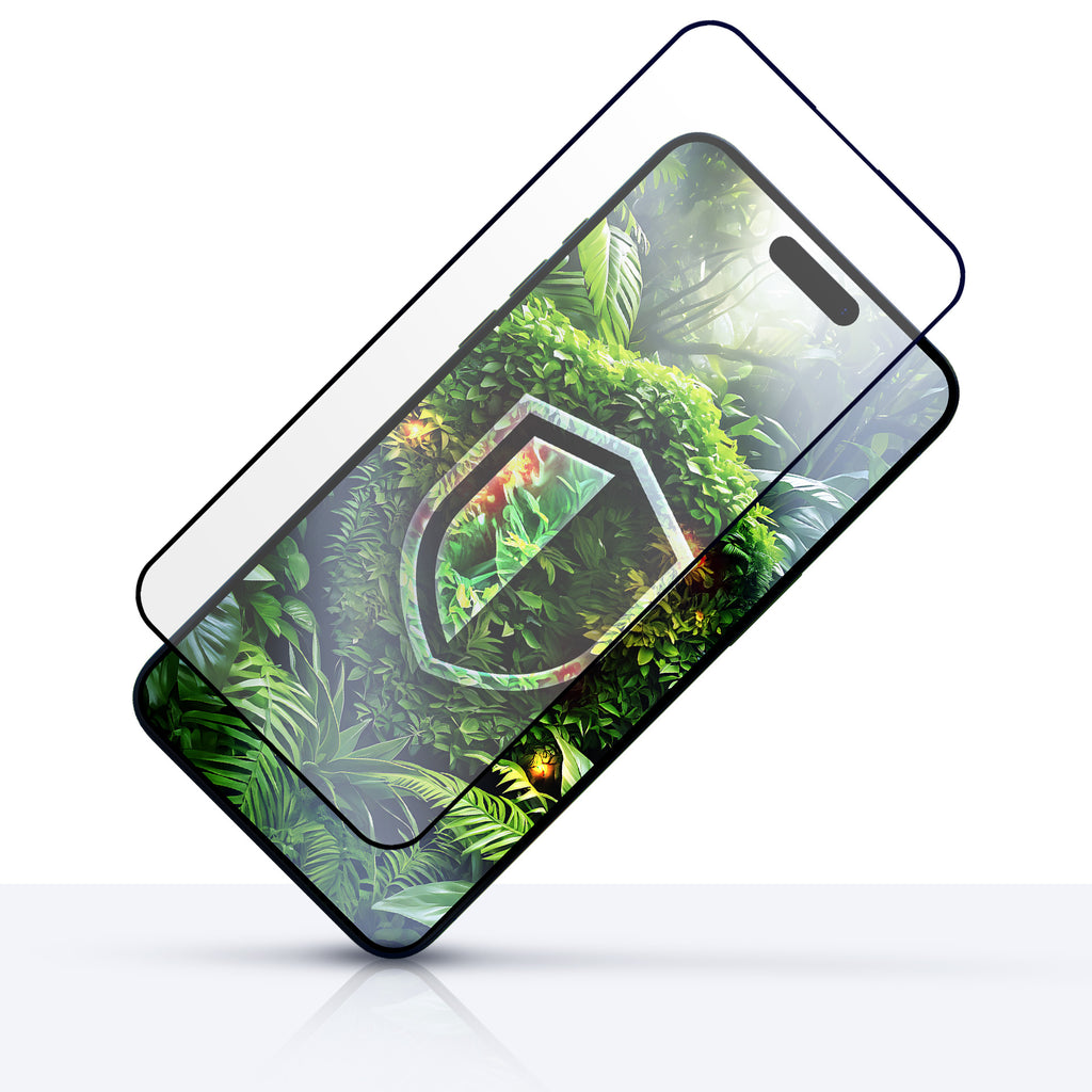 Grūdintas stiklas 9H 3mk HardGlass Max, skirtas Apple iPhone 15 Plus / 16 Plus