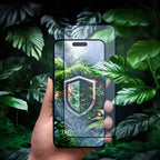 Grūdintas stiklas 9H 3mk HardGlass Max, skirtas Apple iPhone 15 Plus / 16 Plus