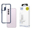 3mk Satin Armor Case+ Blue, skirtas Samsung Galaxy S24 - skaidrus