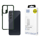 3mk Satin Armor Case+ Green, skirtas Samsung Galaxy A55 5G – skaidrus